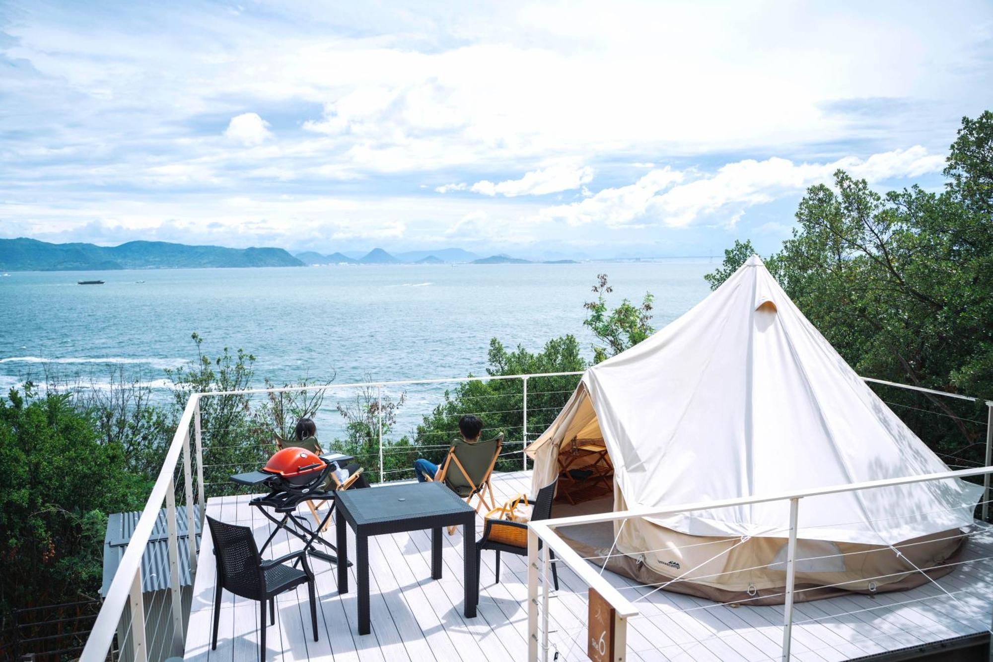 てんとうみ 渋川海岸グランピング Tentoumi Shibukawa Beach Glamping Tamana Eksteriør billede